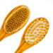 a bristle brush made for dry brushing.