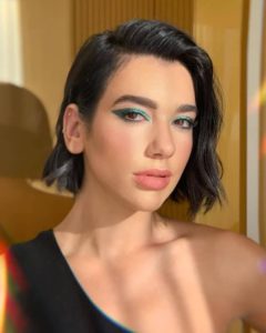 Dua Lipa sin maquillaje